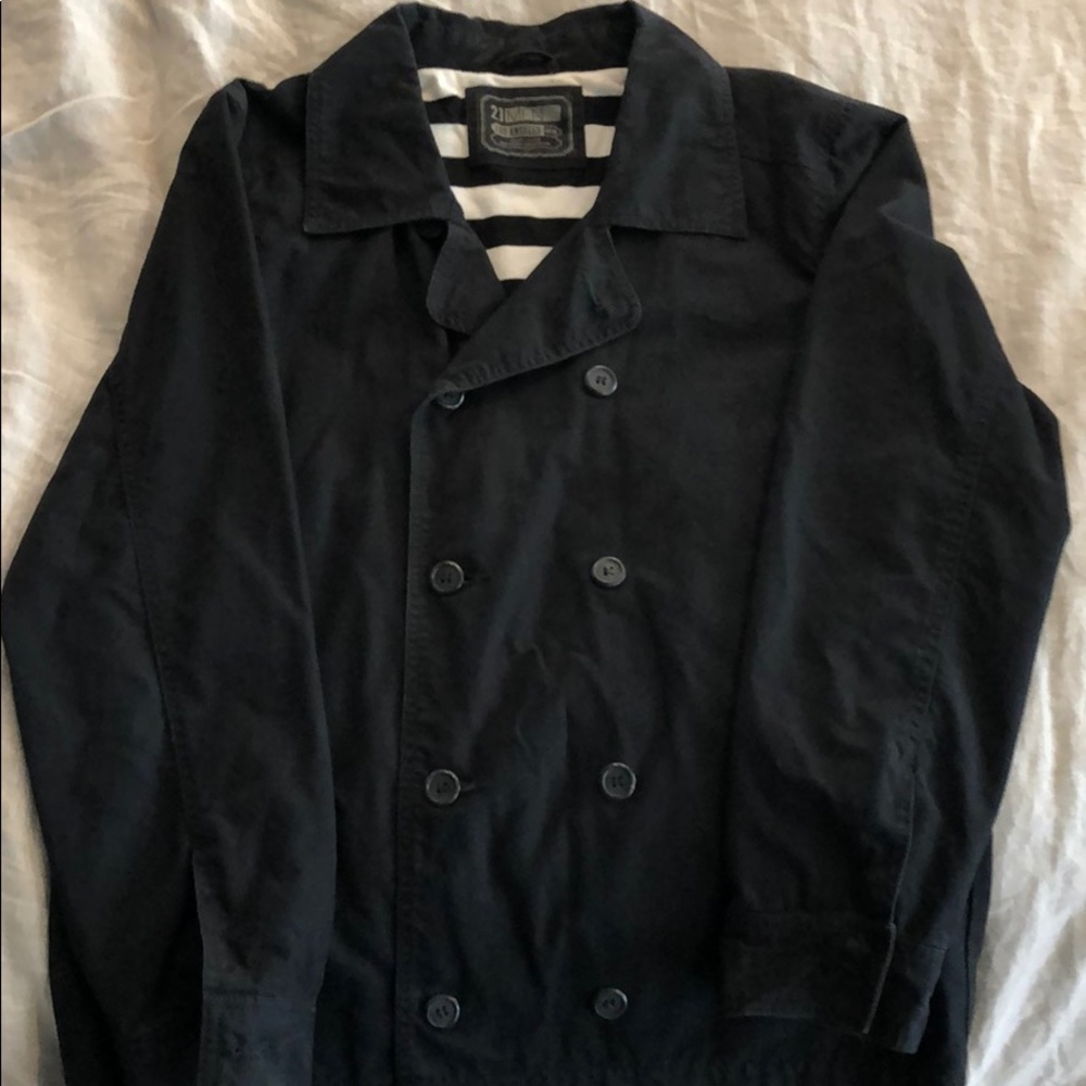 Men’s light weight 21 Men pea coat